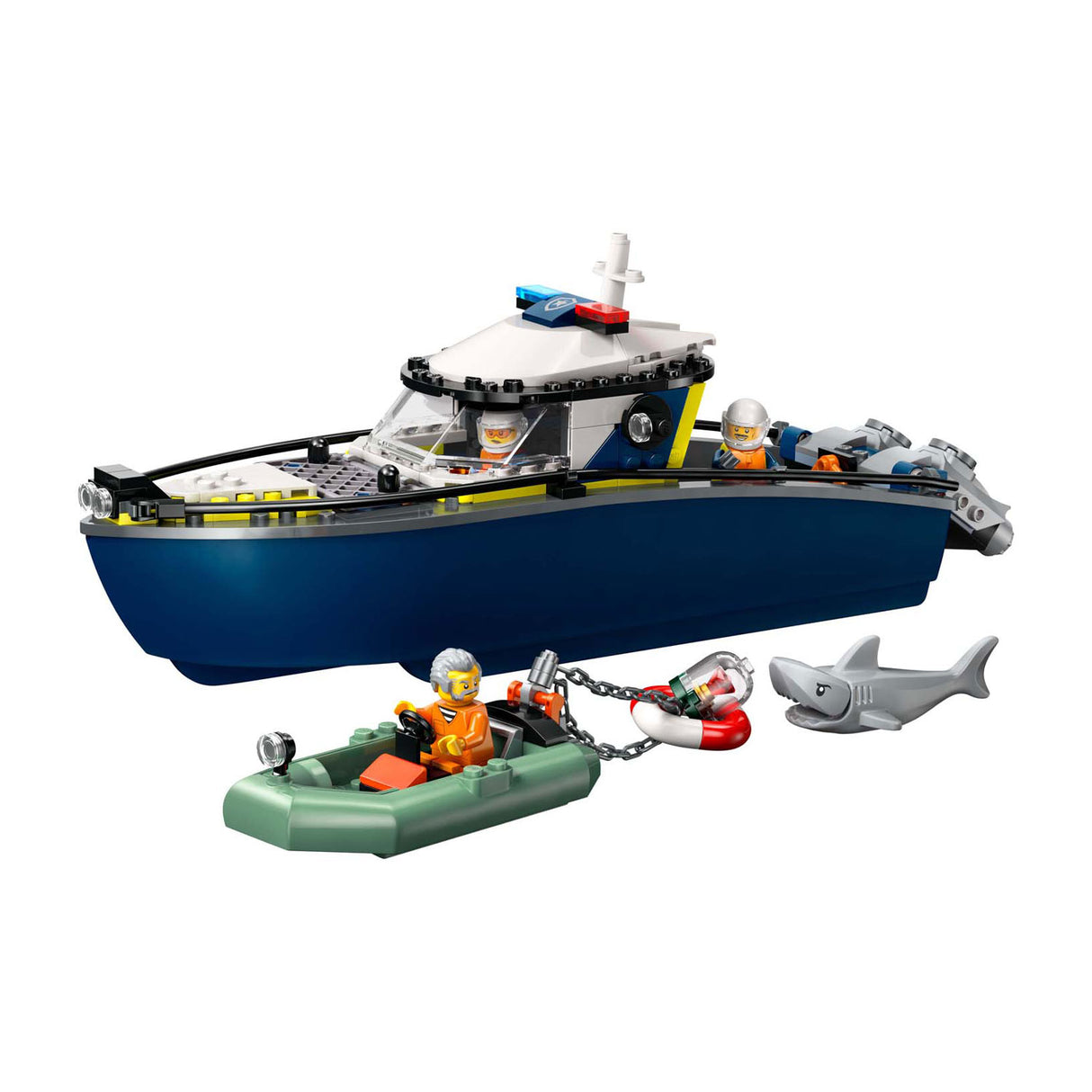 LEGO 60456 City Police Pursuit med polisbåt