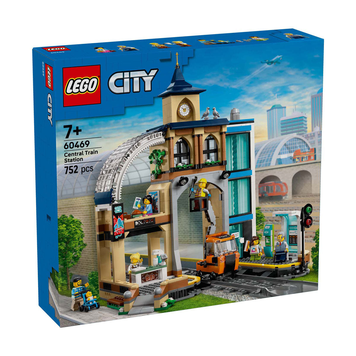 Cozy LEGO 60469 City Trains Central Station