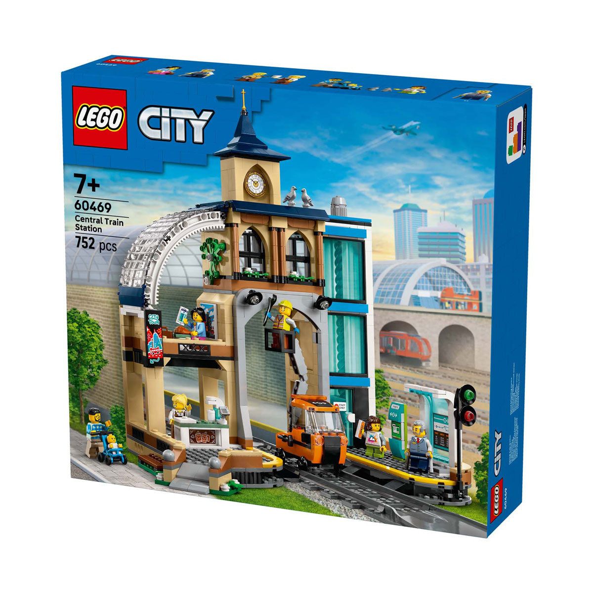 Cozy LEGO 60469 City Trains Central Station
