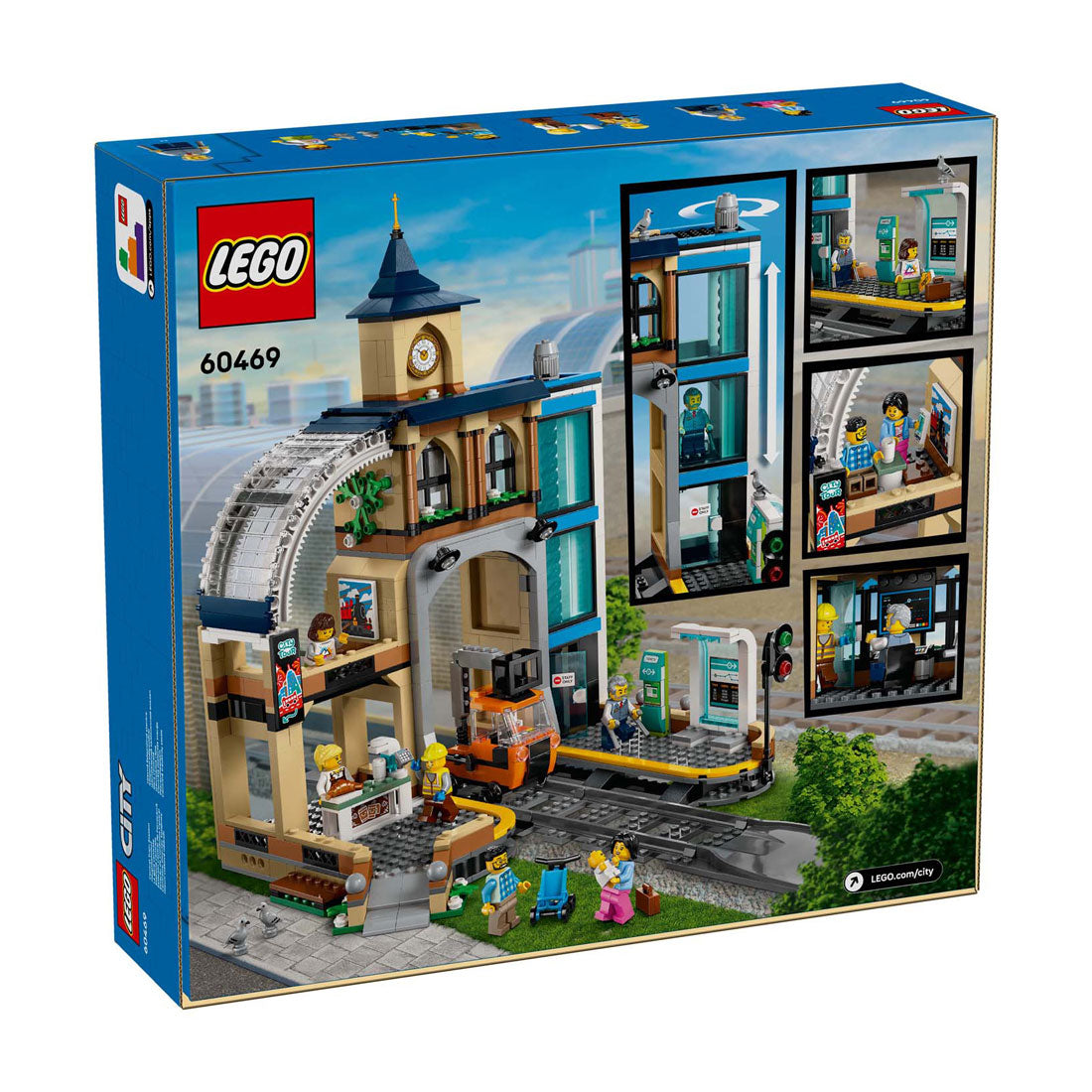 Cozy LEGO 60469 City Trains Central Station