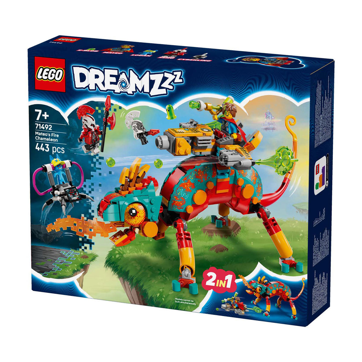 Lego dreamzzz 71492 mateův ohnivý chameleon