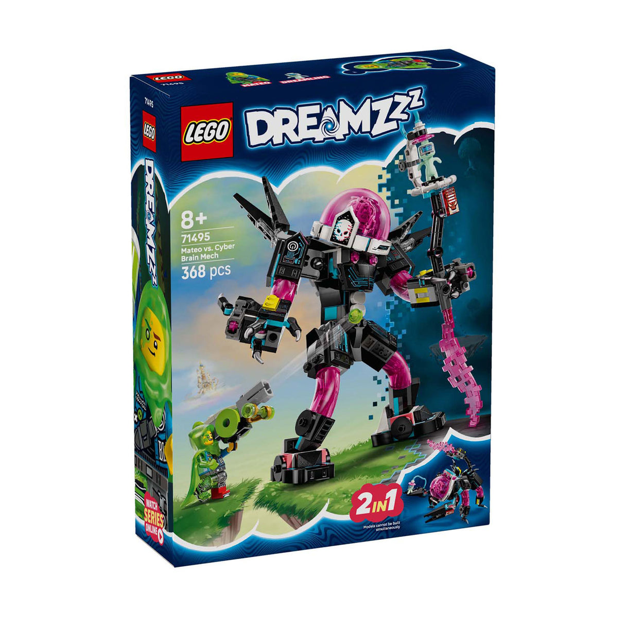 Lego dreamzzz 71495 mateo vs. cyber brain mech
