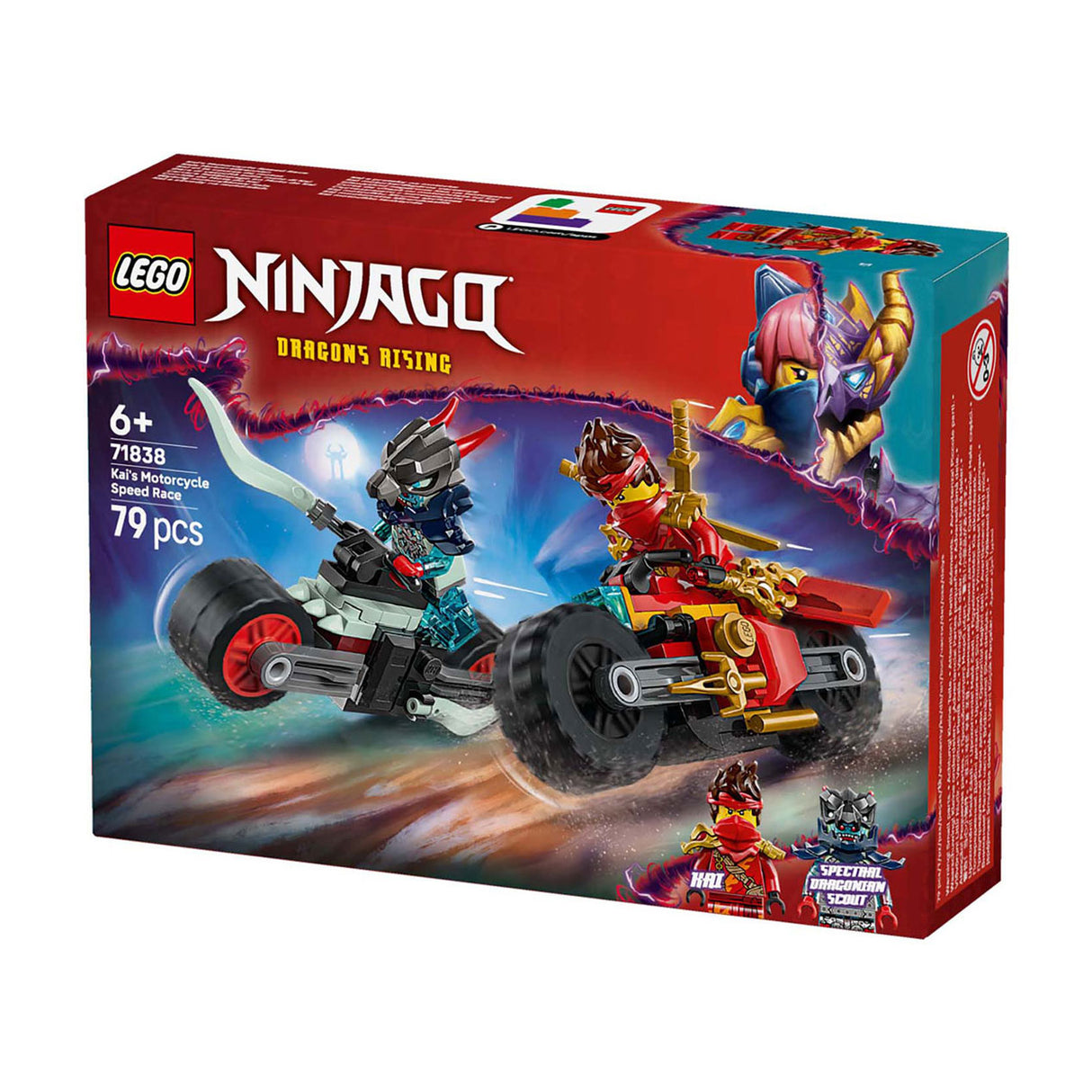 Lego 71838 Ninjago Kai's Motor Race