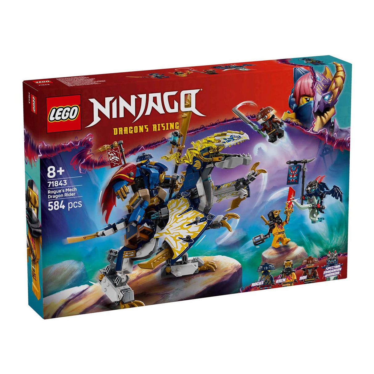 Lego 71843 Ninjago Rogue's Mecha Draken driver