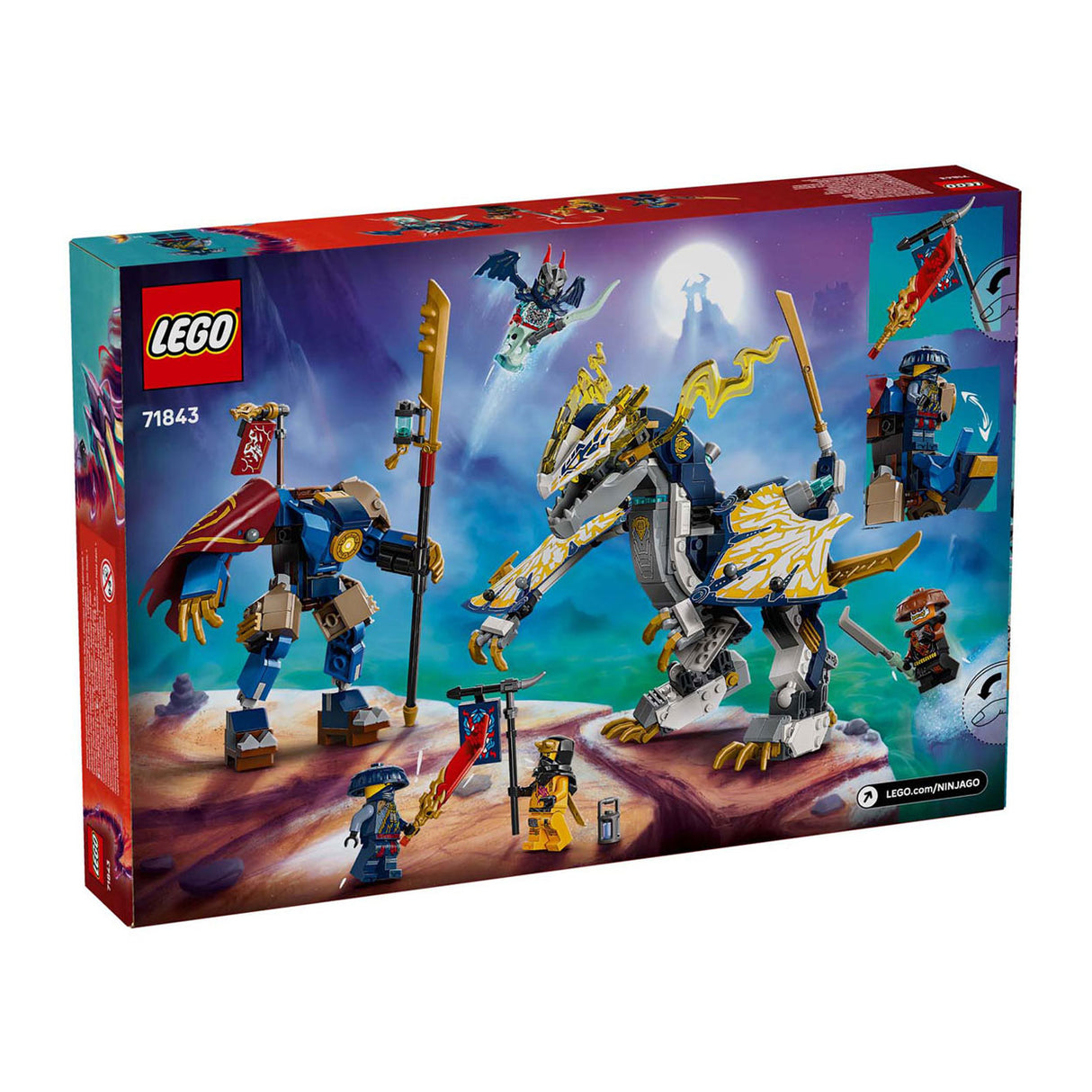Lego ninjago 71843 rogue's mech dragon rider