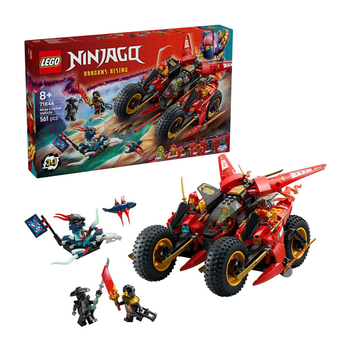 Lego 71844 pojazd bojowy ninjago ninja