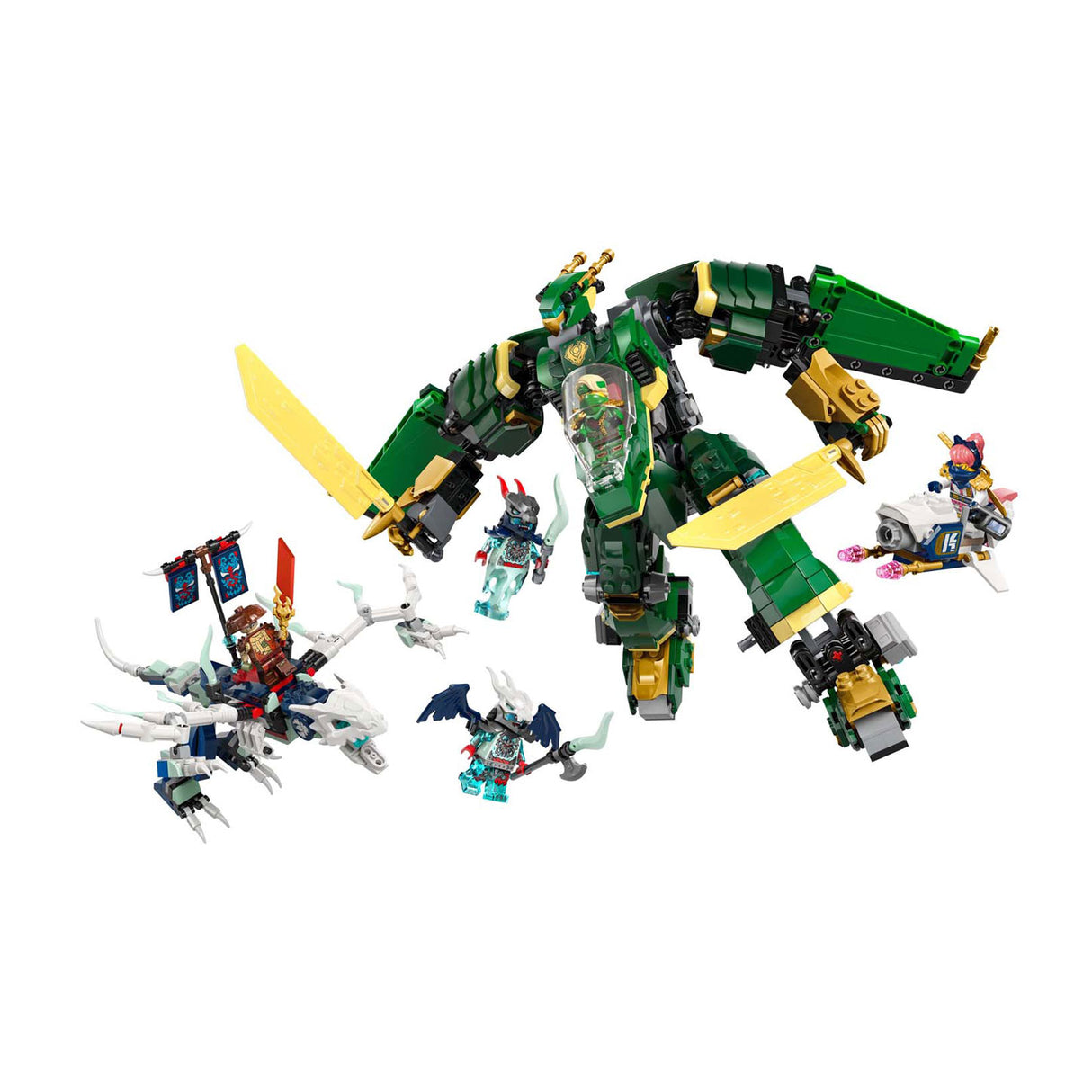 Mech letadla Lego 71845 ninjago lloyds
