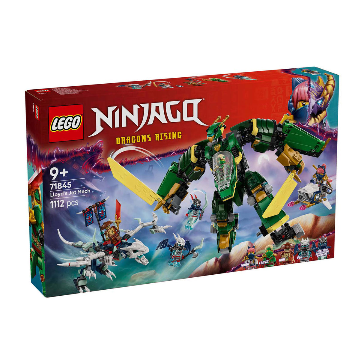 Mech letadla Lego 71845 ninjago lloyds