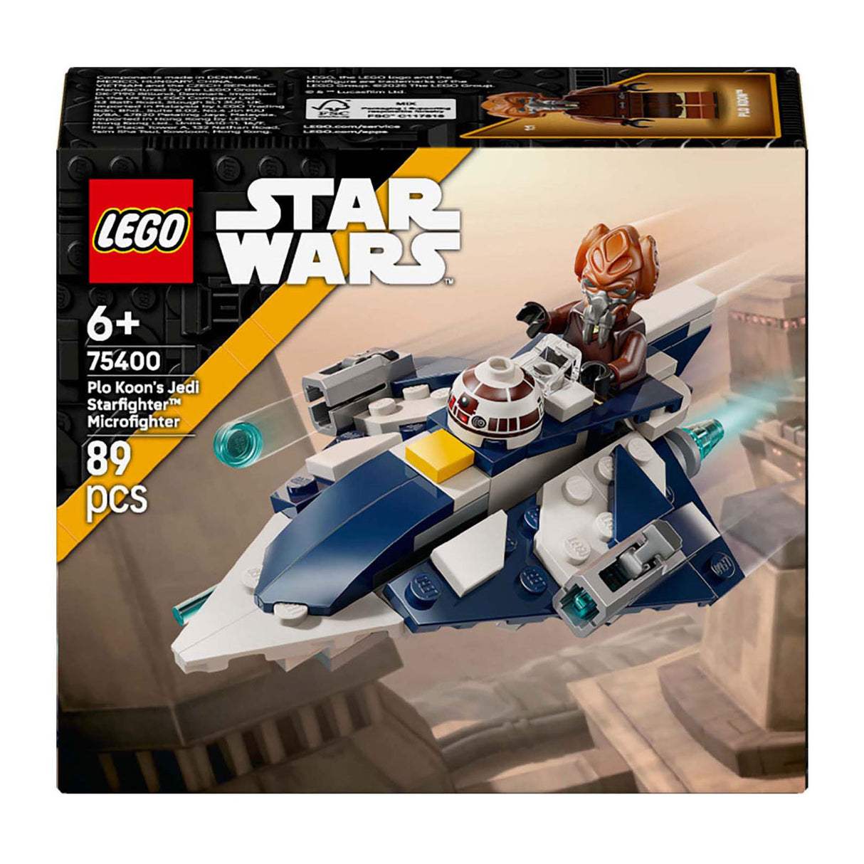 Lego 75400 Star Wars Plo Koons Jedi Starfighter Microfighter