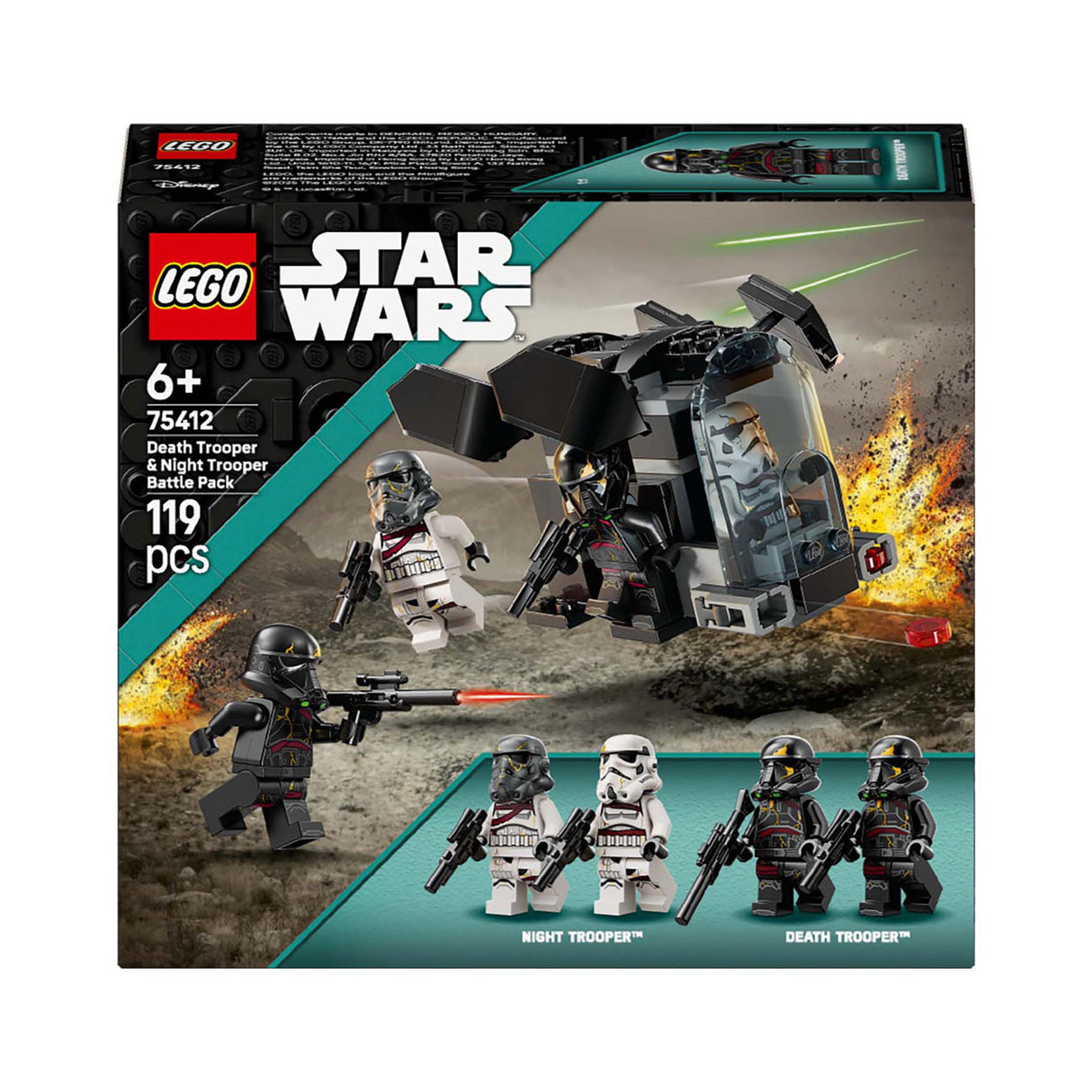 Lego star wars 75412 death trooper en night trooper battle pack