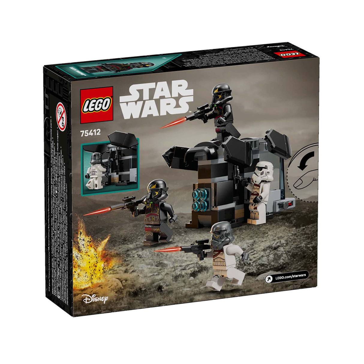 Lego star wars 75412 death trooper en night trooper battle pack