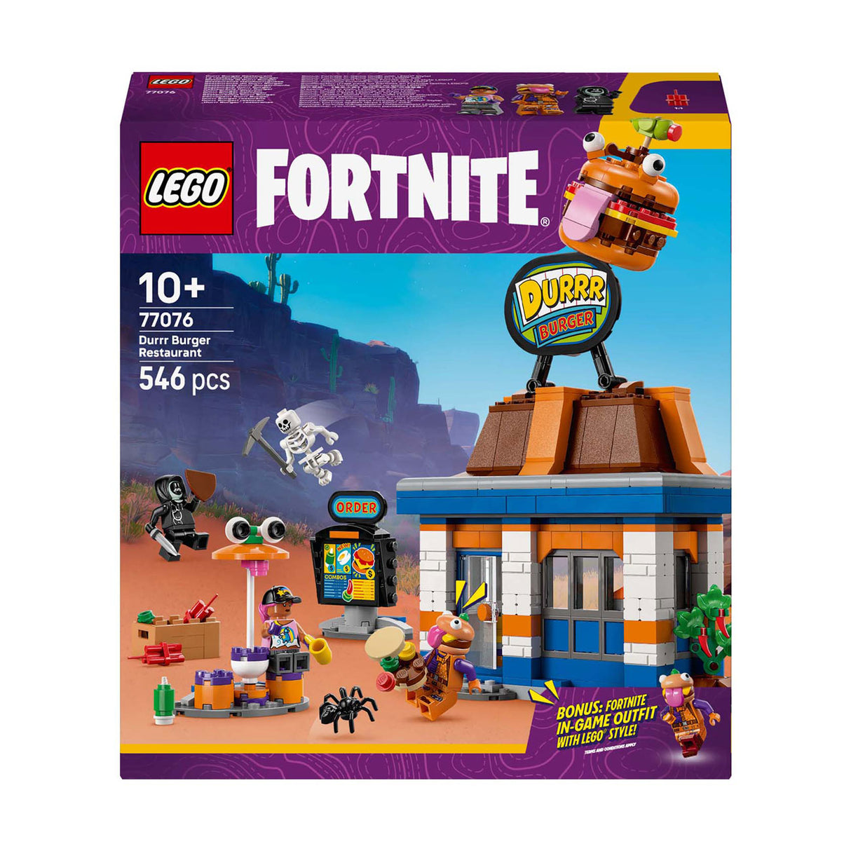 Lego Fortnite 77076 Durrr Burger Restaurant
