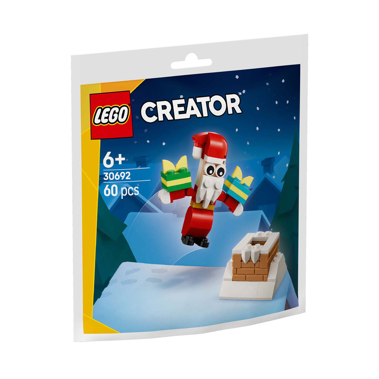 Lego creator 30692 kerstman in de schoorsteen