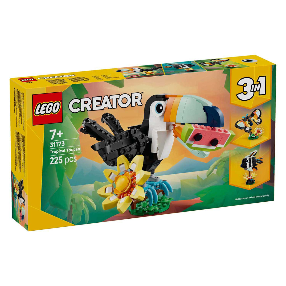Lego creator 31173 wilde dieren: tropische toekan