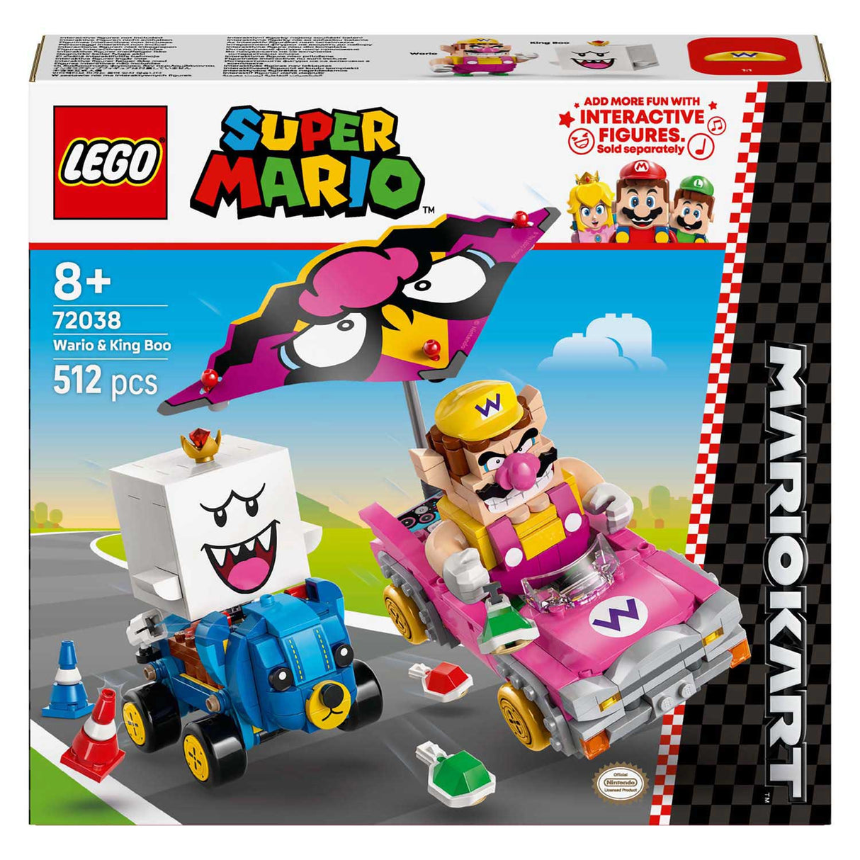 Lego Super Mario 72038 Wario e Re Boo