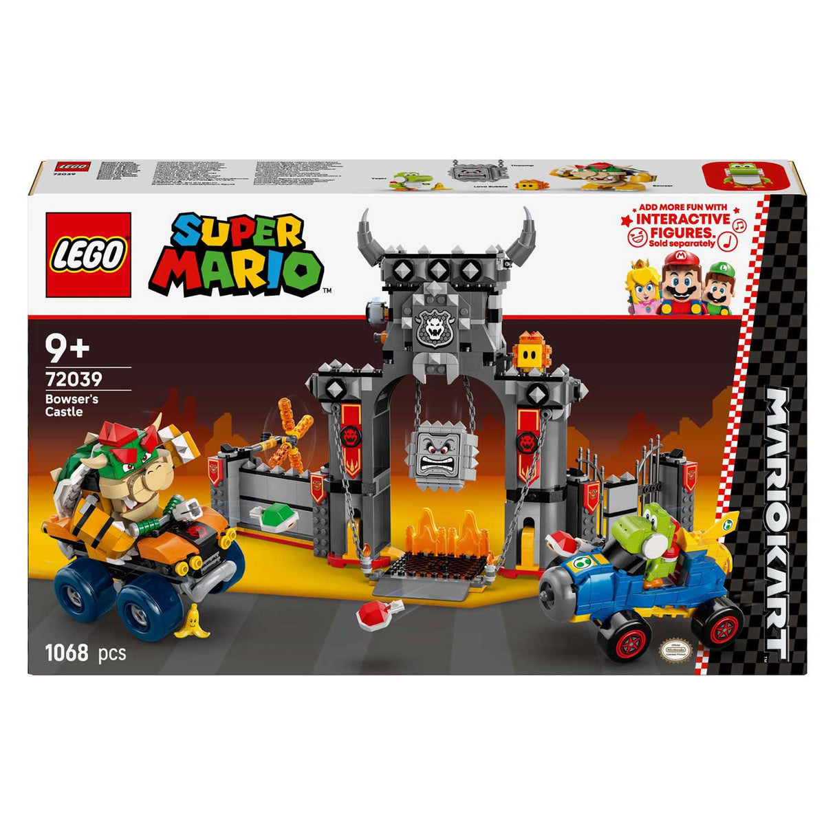 Lego super mario 72039 castelo do bowser