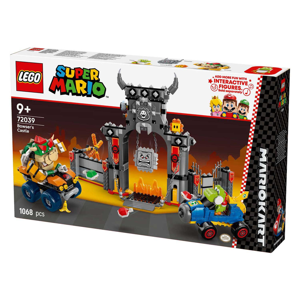 Lego super mario 72039 castelo do bowser