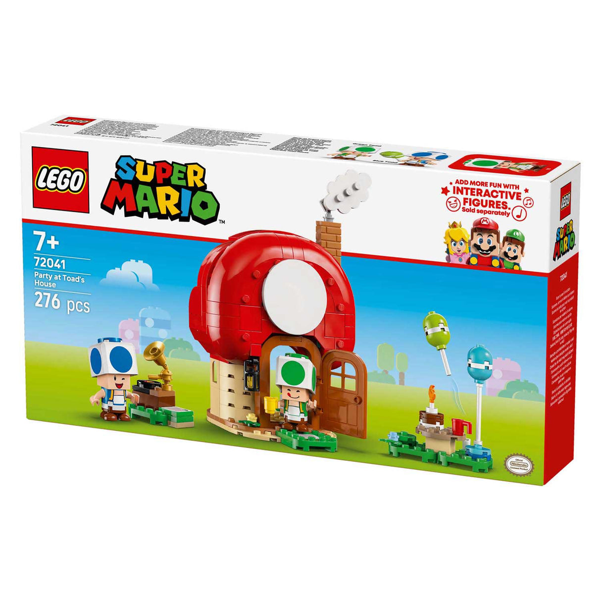 Lego super mario 72041 toads house party
