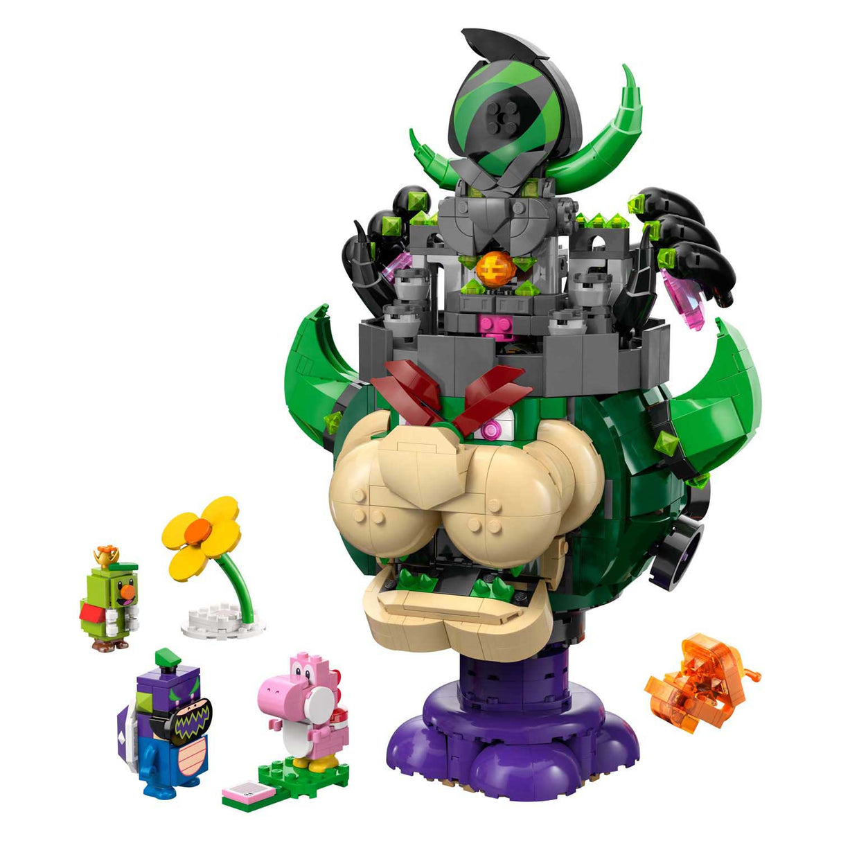 Lego super mario 72042 príncipe florian e castelo bowser