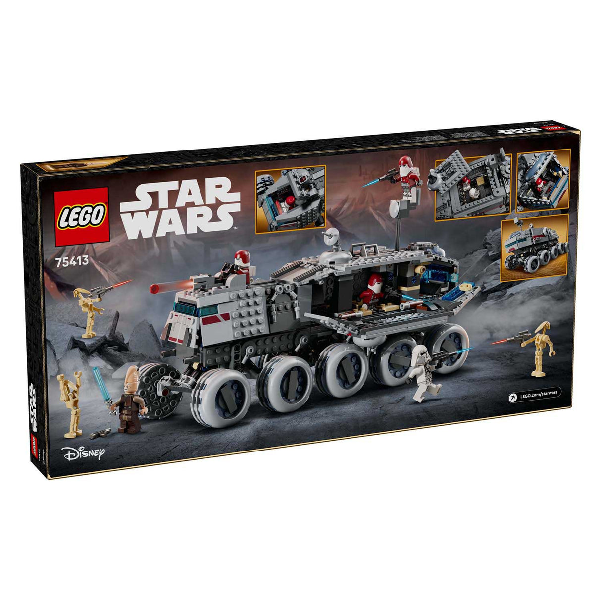Lego star wars 75413 republic juggernaut