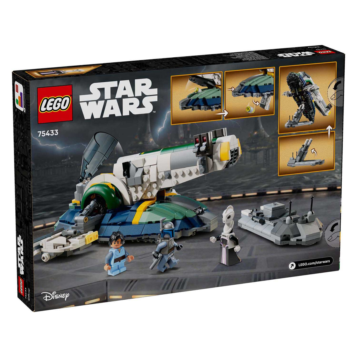 Lego Star Wars 75433 Le vaisseau spatial Jango Fetts