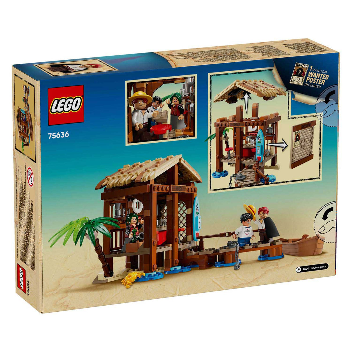 Lego one piece 75636 hut in windmill village