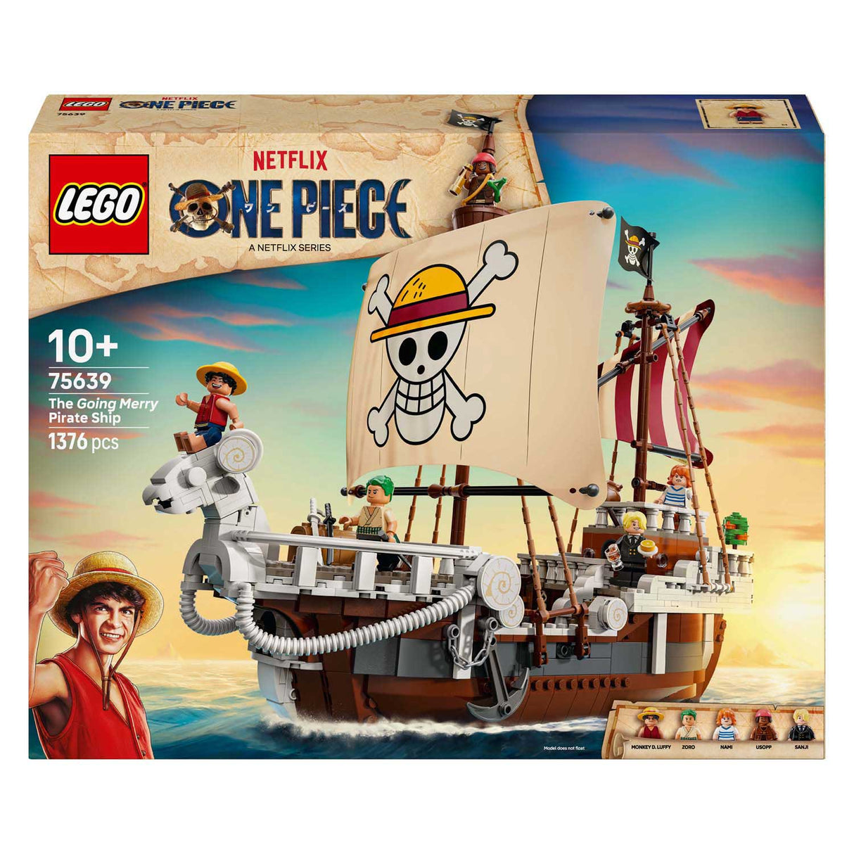 Lego 75639 one piece the pirate ship going merry