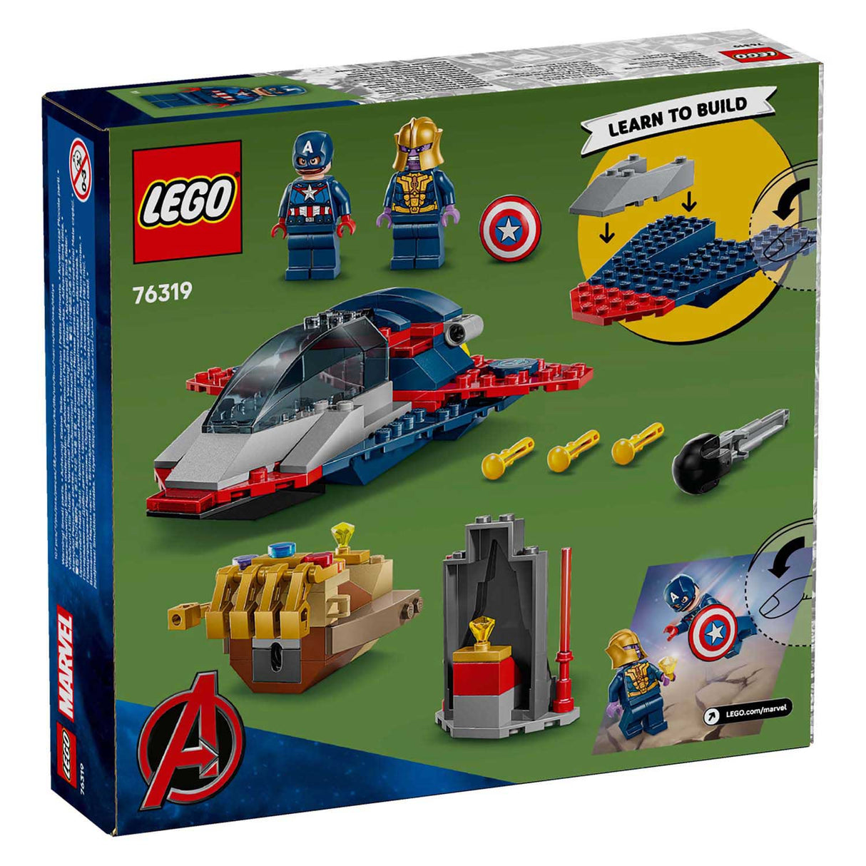 Lego Superhelden Marvel 76319 Captain America vs. Thanos