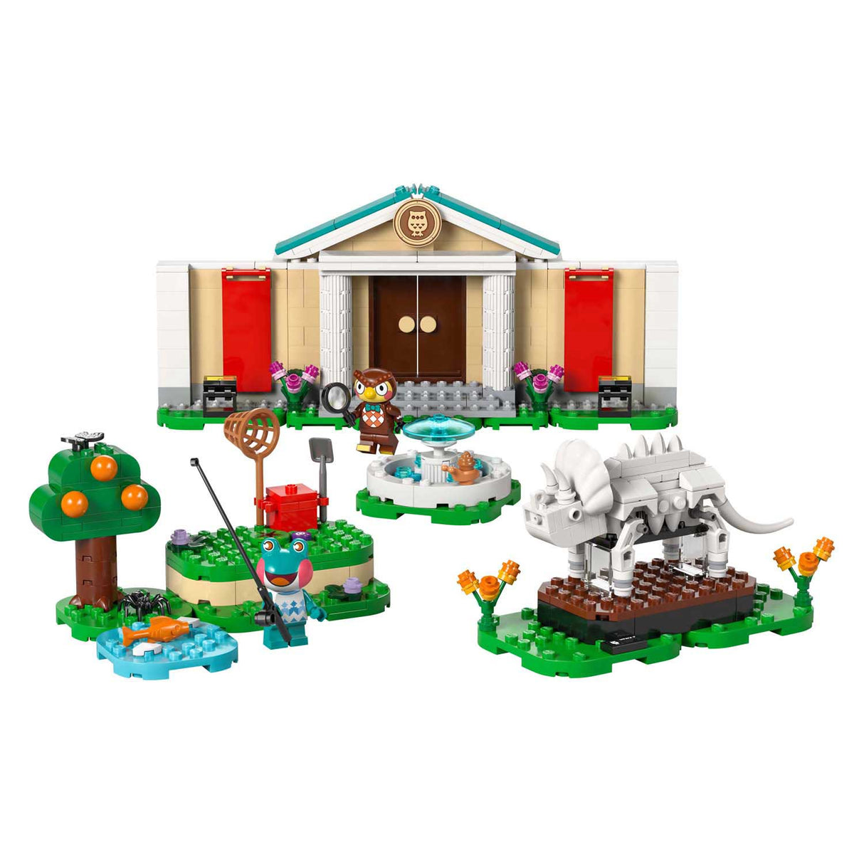 Lego animal crossing 77056 blathers museum collection