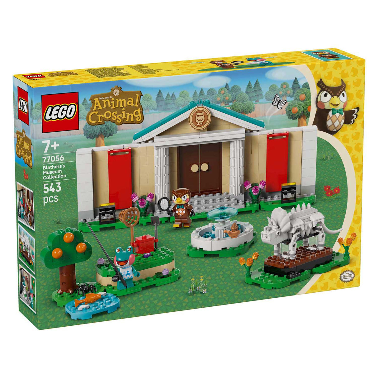 Lego animal crossing 77056 blathers museumcollectie