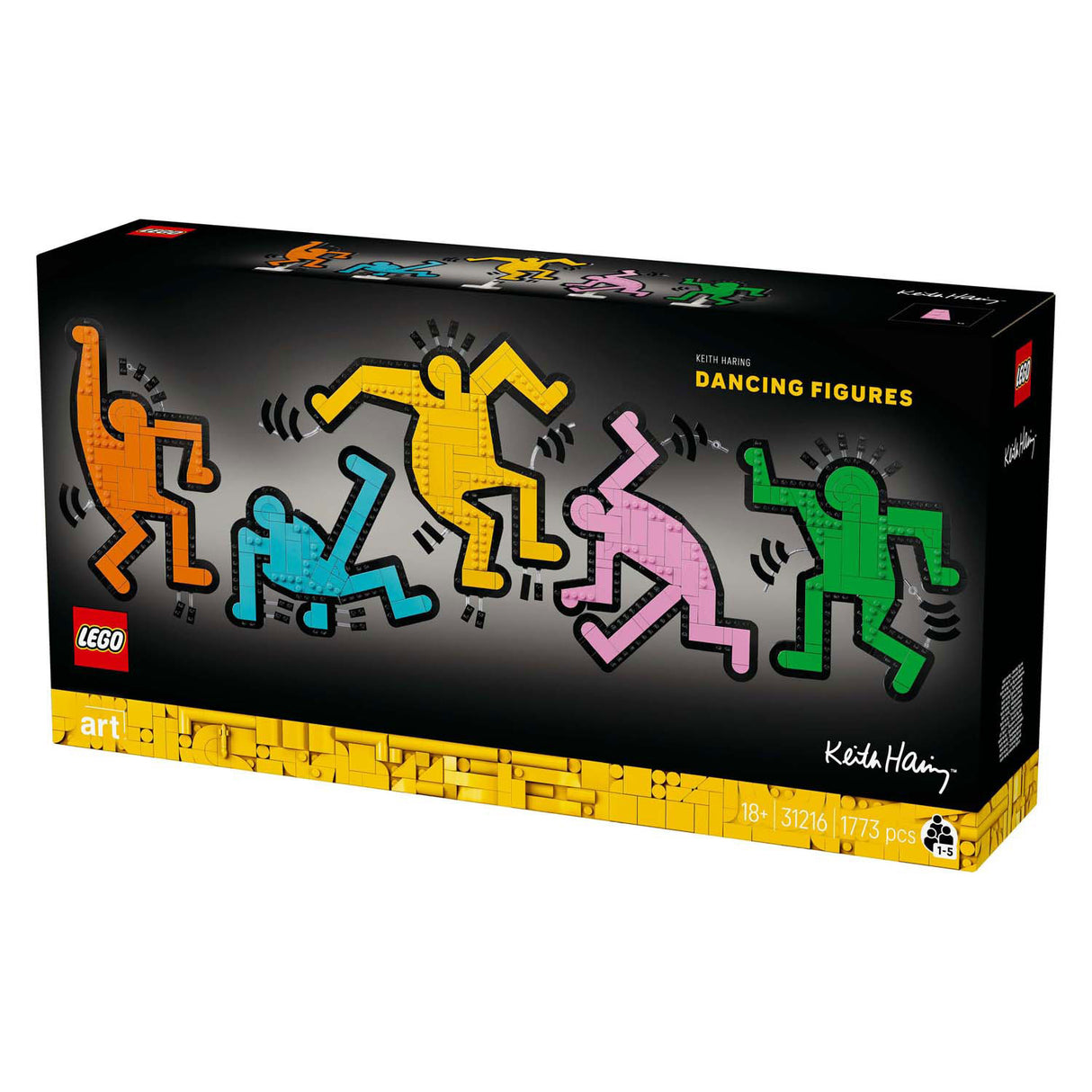 Lego Art 31216 Keith Haring Dancing Figures