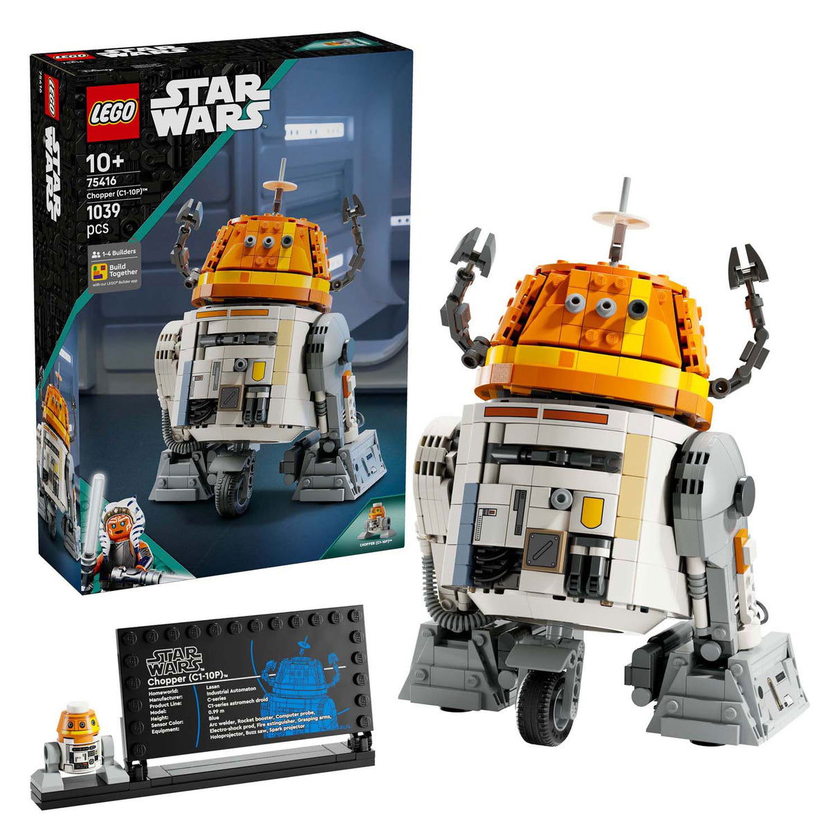 Astrotechnický droid Lego star wars 75416 chopper c1-10p