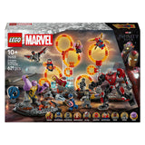 Záverečná bitka Lego Marvel 76323 avengers