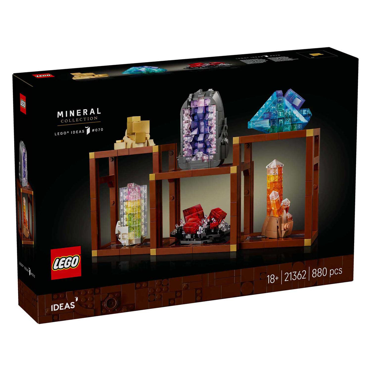 Lego 21362 ideas mineral collection