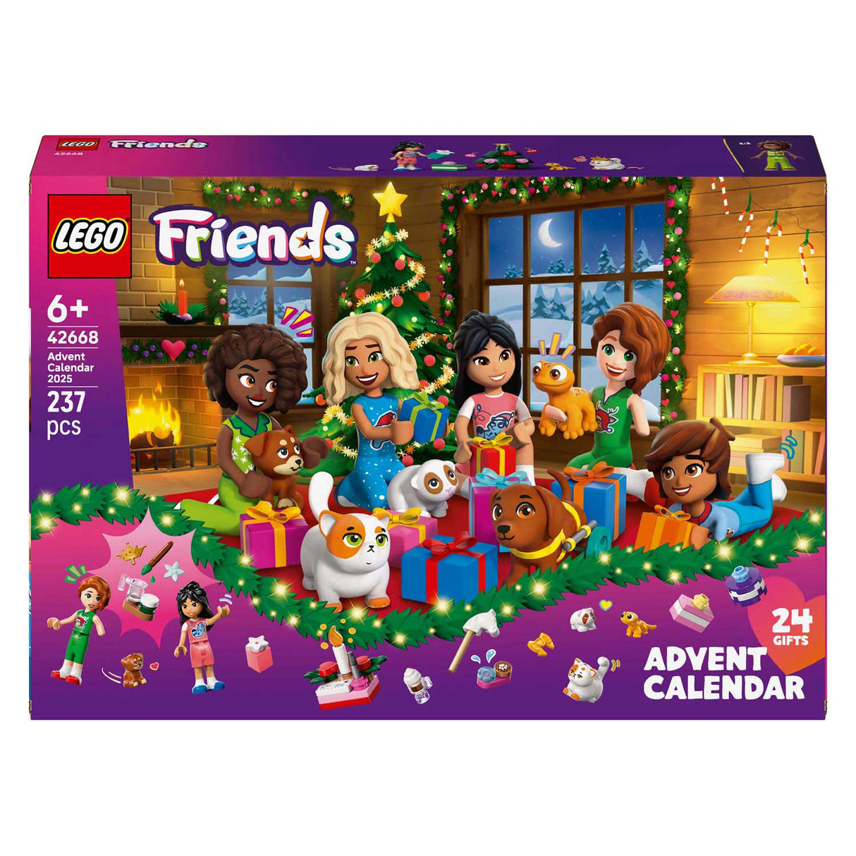 Lego friends 42668 advent calendar 2025