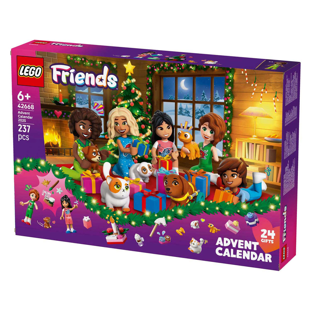 Lego friends 42668 advent calendar 2025