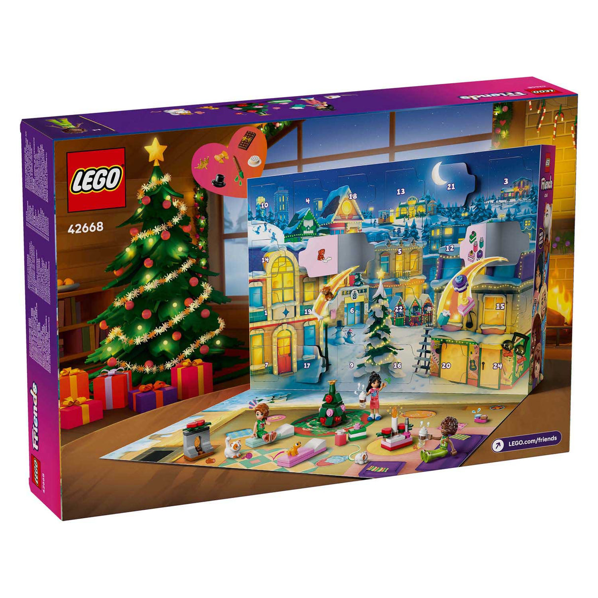 Lego friends 42668 advent calendar 2025