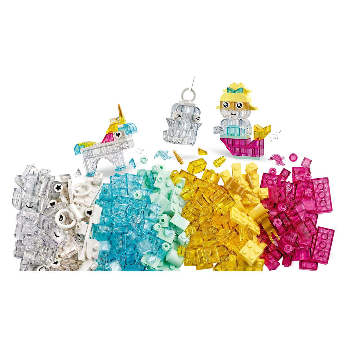 Lego 11040 classic magical transparent box