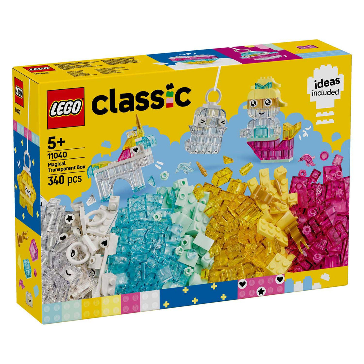Lego 11040 classic magical transparent box