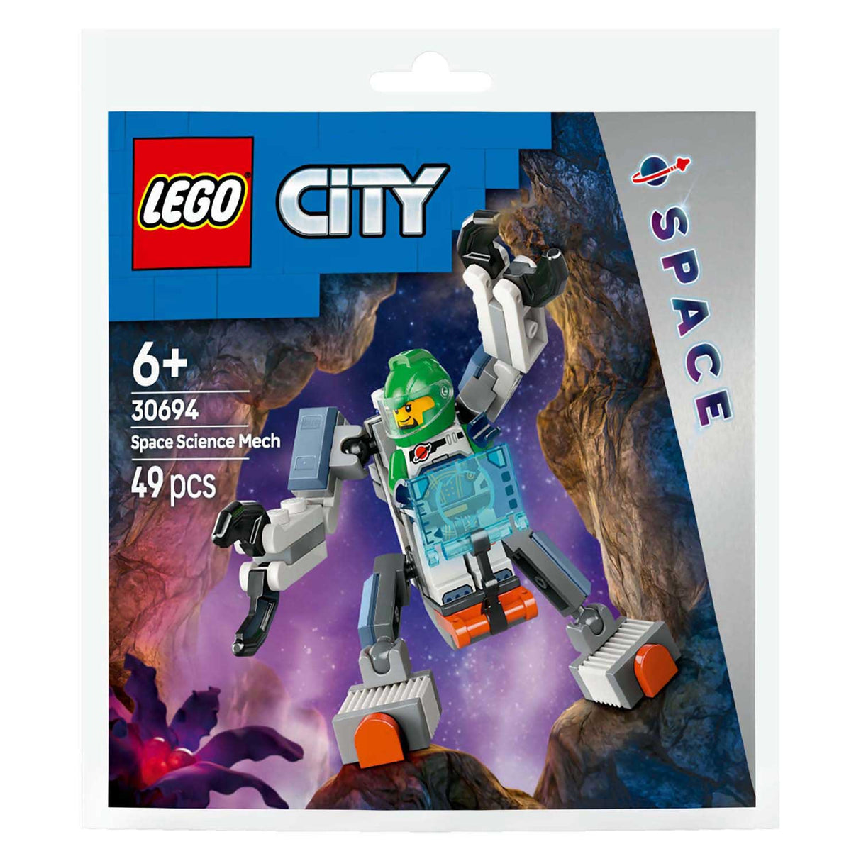LEGO 30694 Stadttasche der Weltraumwissenschaft Mecha