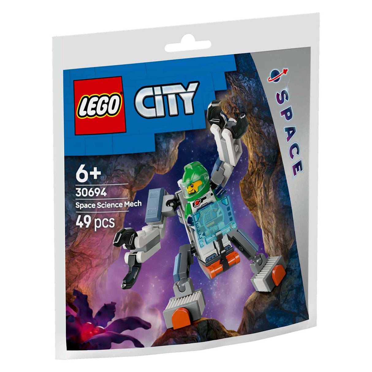 LEGO 30694 Stadttasche der Weltraumwissenschaft Mecha