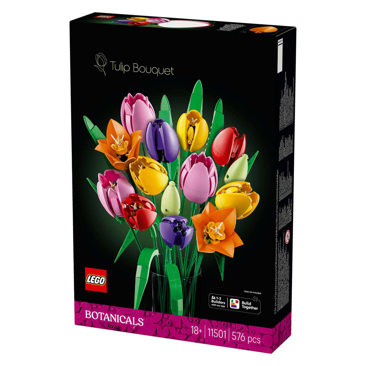 Lego botanikos kolekcija - puokštė su tulpėmis konstravimo žaislas (11501)