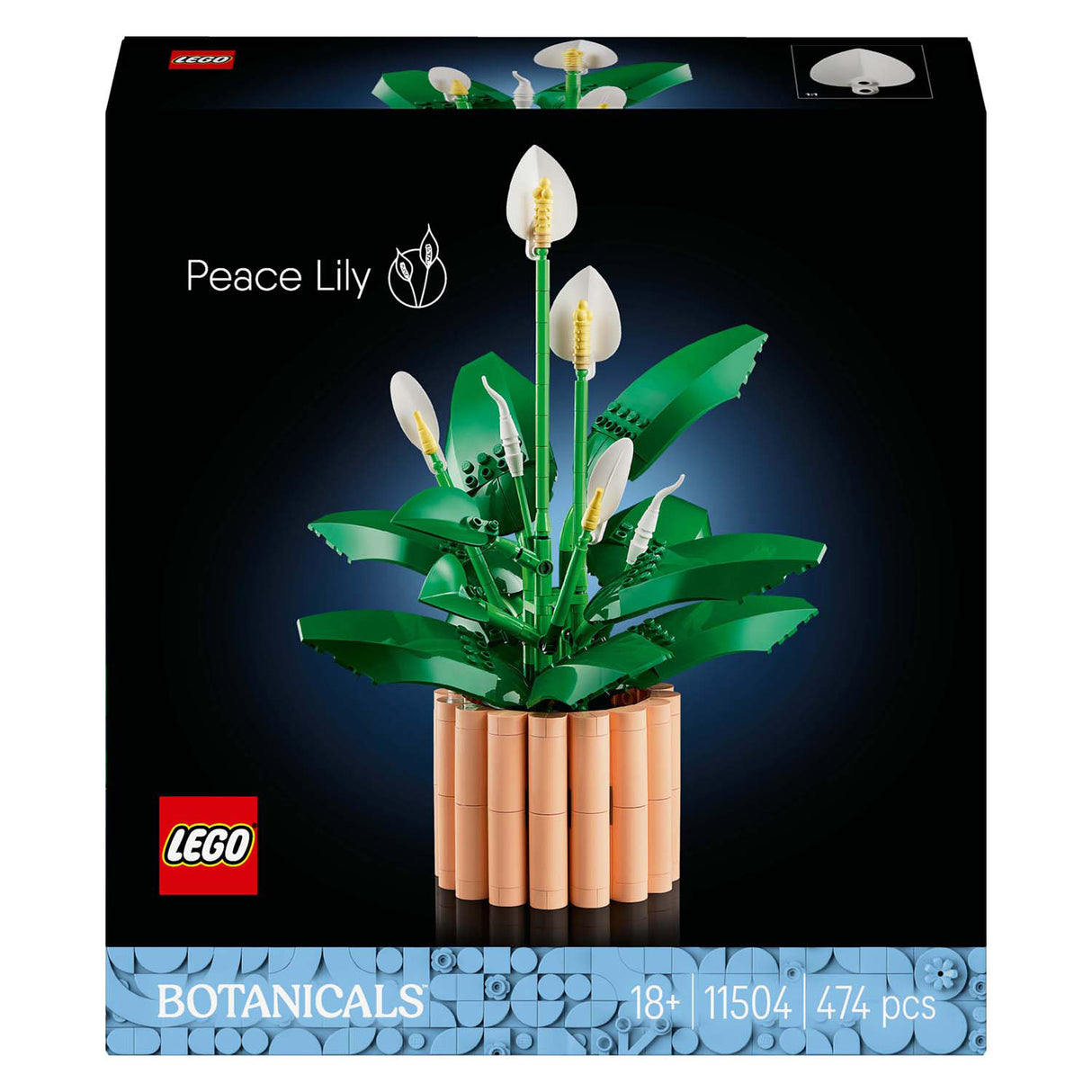 Lego botanicals 11504 fleurs de lys de la paix