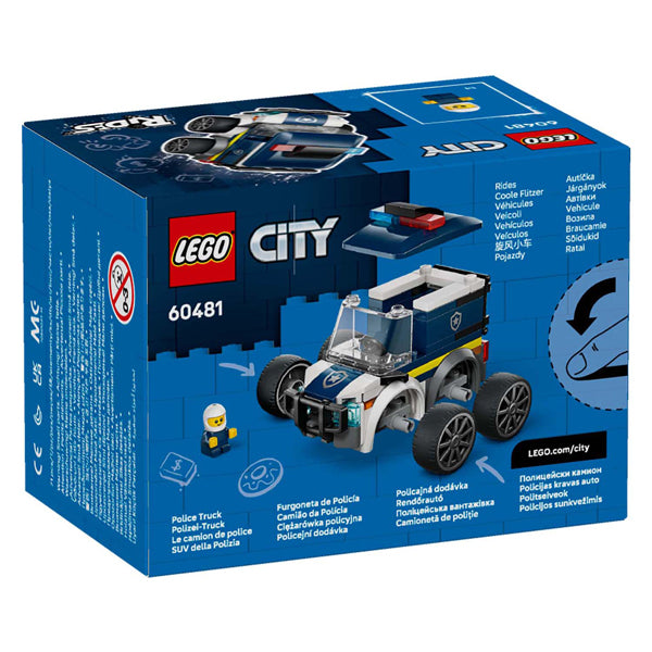 Lego city brick rides 60481 voertuigen politiewagen | 2 stuks