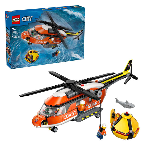 Lego city exploration 60503 kystvakthelikopter