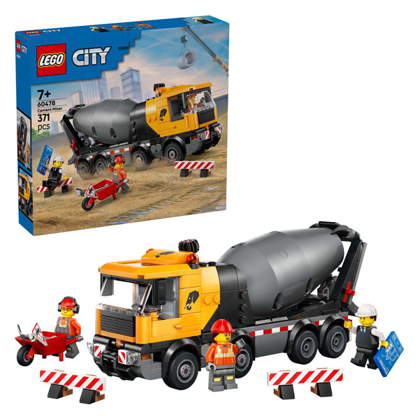 Lego city great vehicles 60478 cement truck