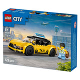 Lego city yellow taxi constructiespeelgoed
