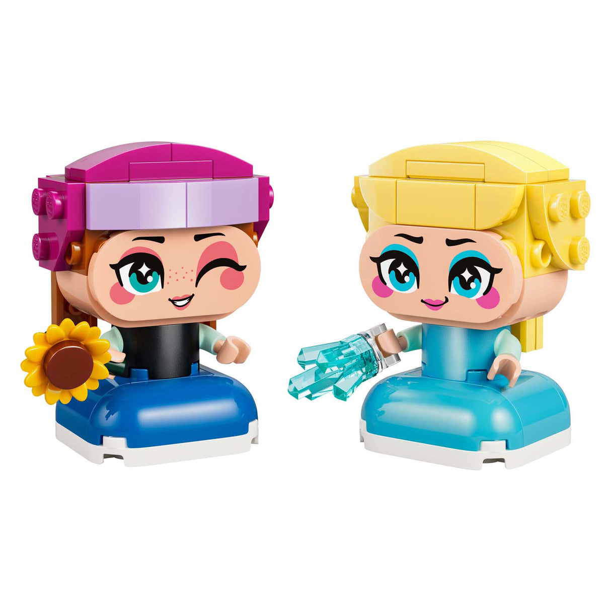 Lego disney mini anna elsa konstravimo žaislai