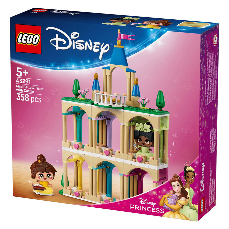 Lego Disney Princess 43291 Mini Belle e Tiana com Castelo