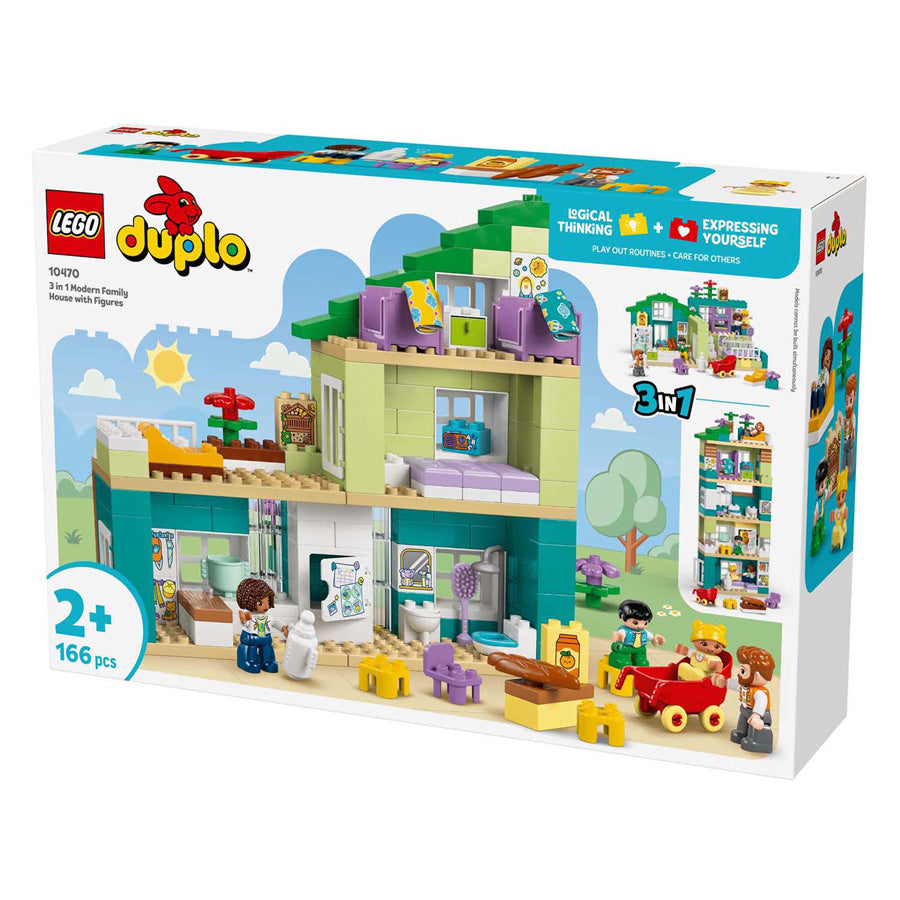 Lego Duplo Town 10470 3in1 modern house with figures